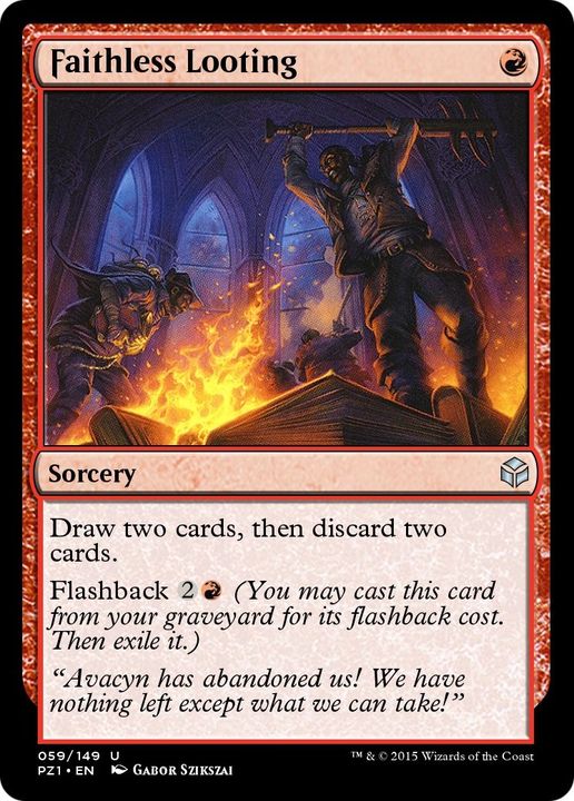 Faithless Looting in the group Magic the Gathering / Sets / Legendary Cube Prize Pack at Proxyprinters.com (37036)