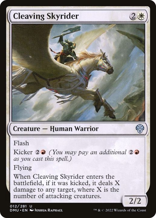 Cleaving Skyrider in the group Magic the Gathering / Sets / Dominaria United at Proxyprinters.com (37039)