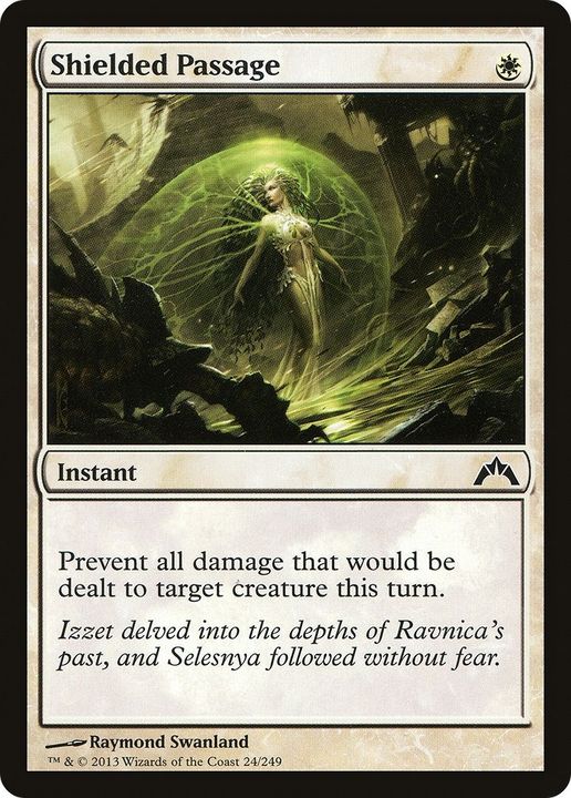 Shielded Passage in the group Magic the Gathering / Types / Colors / White at Proxyprinters.com (37041)