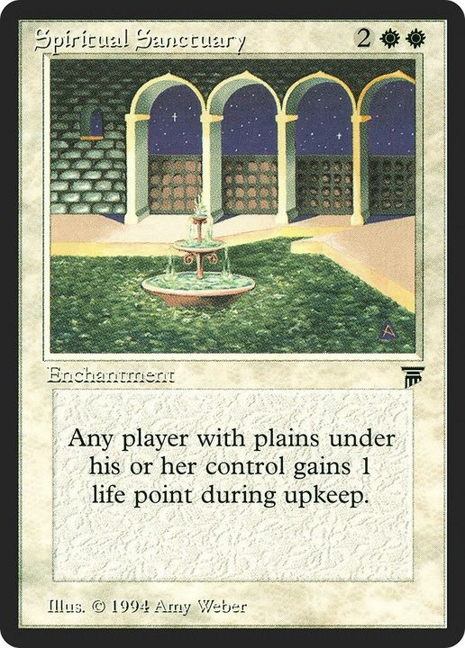 Spiritual Sanctuary in the group Magic the Gathering / Types / Enchantment / Enchantment at Proxyprinters.com (37047)