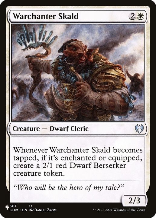 Warchanter Skald in the group Advanced search at Proxyprinters.com (37053)
