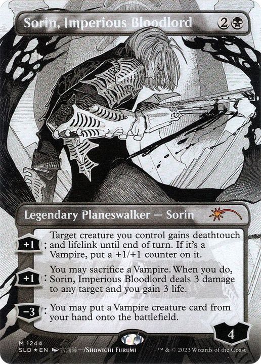 Sorin, Imperious Bloodlord in the group Magic the Gathering / Types / Colors / Black at Proxyprinters.com (37056)