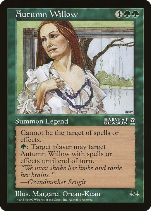 Autumn Willow in the group Magic the Gathering / Sets / Oversized League Prizes at Proxyprinters.com (37059)