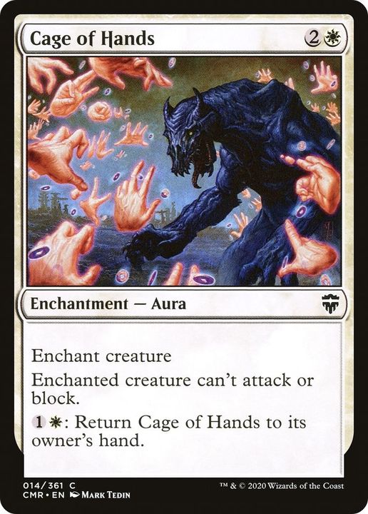 Cage of Hands in the group Magic the Gathering / Types / Colors / White at Proxyprinters.com (37065)