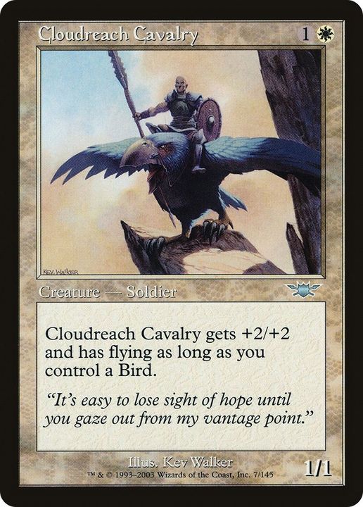 Cloudreach Cavalry in the group Magic the Gathering / Types / Creatures / Human at Proxyprinters.com (37082)