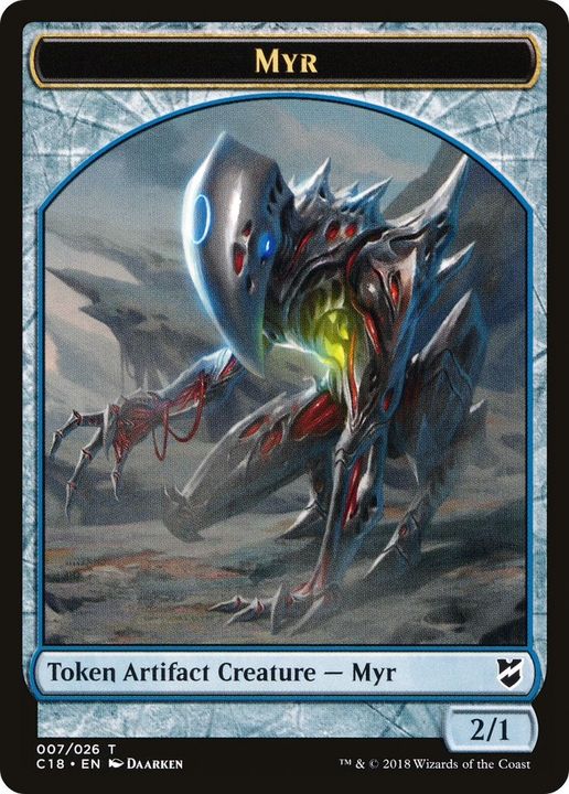 Myr in the group Magic the Gathering / Types / Colors / Blue at Proxyprinters.com (37085)