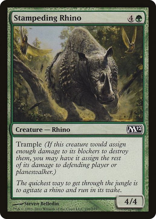 Stampeding Rhino in the group Singles at Proxyprinters.com (3709)