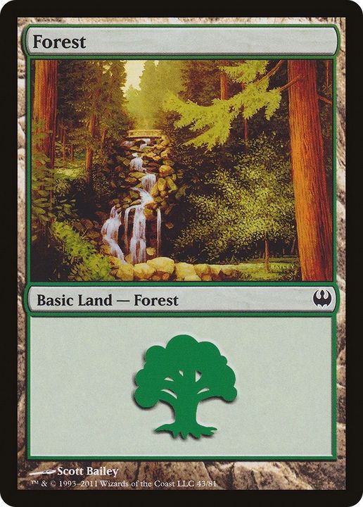 Forest in the group Magic the Gathering / Types / Land / Forest at Proxyprinters.com (37100)