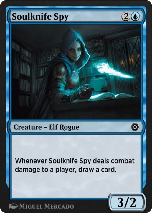 Soulknife Spy in the group Magic the Gathering / Types / Creatures / Elf at Proxyprinters.com (37118)