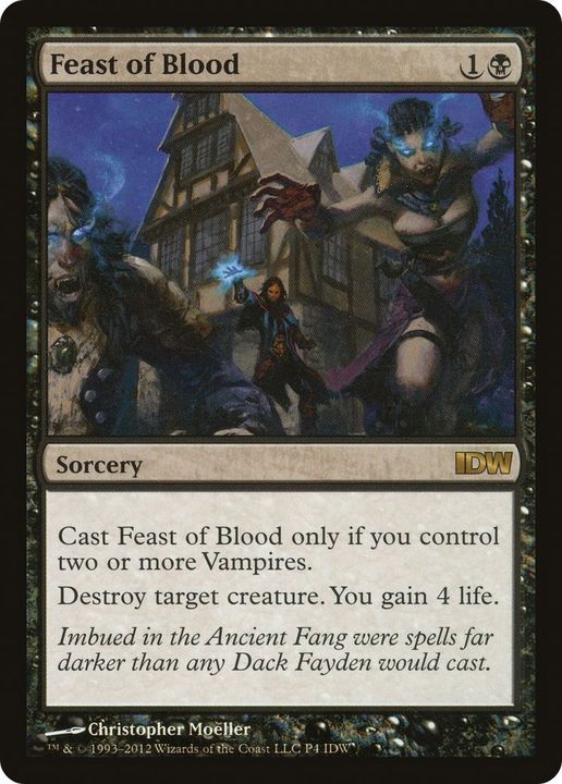 Feast of Blood in the group Magic the Gathering / Types / Colors / Black at Proxyprinters.com (37128)