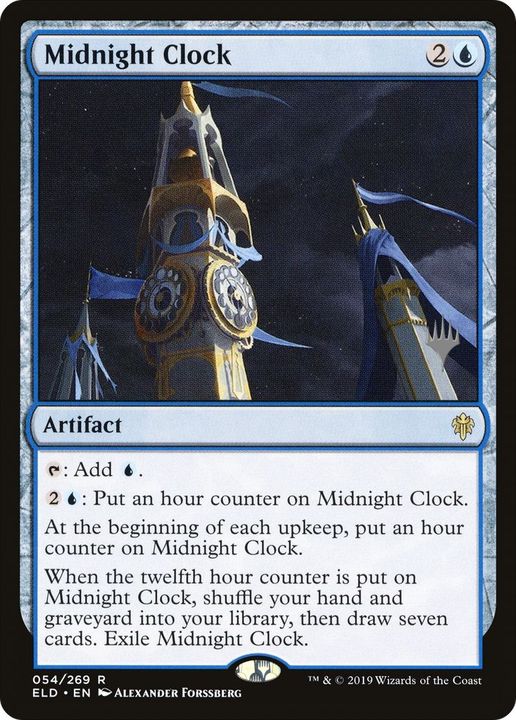 Midnight Clock in the group Magic the Gathering / Types / Artifacts / Artifact at Proxyprinters.com (37134)