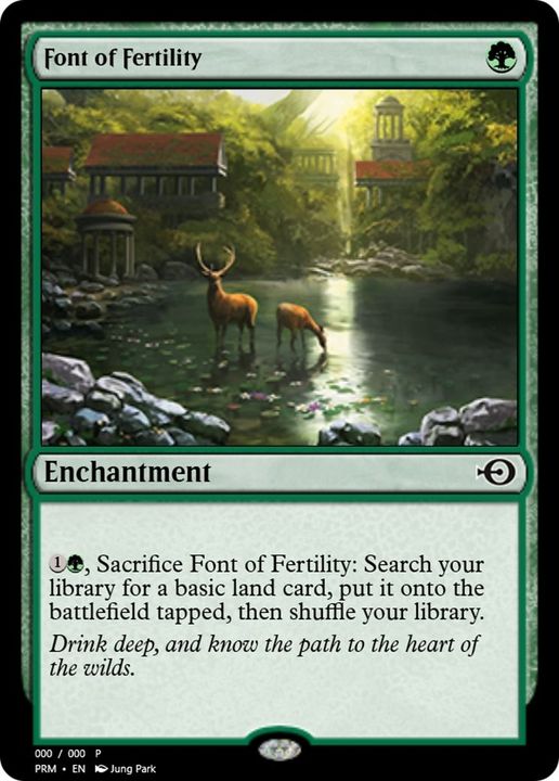 Font of Fertility in the group Magic the Gathering / Sets / Magic Origins Clash Pack at Proxyprinters.com (37136)