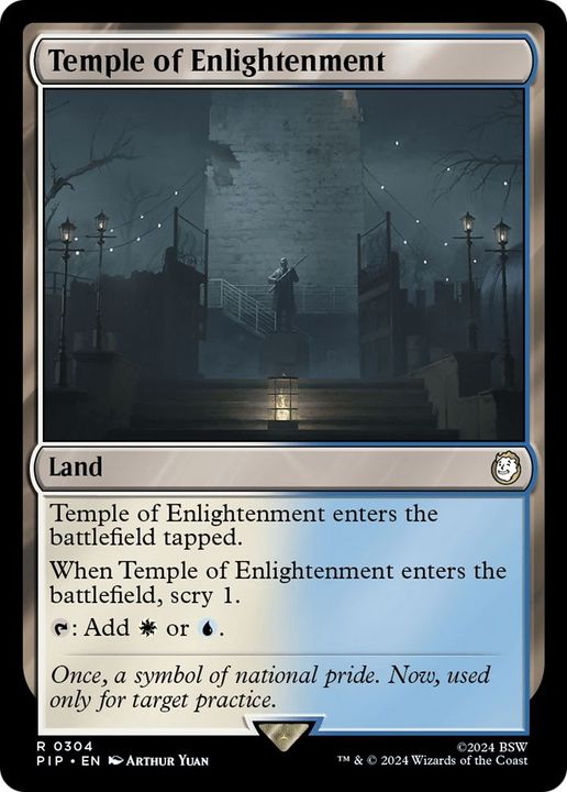 Temple of Enlightenment in the group Magic the Gathering / Sets / Fallout at Proxyprinters.com (37140)