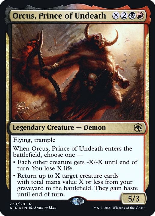 Orcus, Prince of Undeath in the group Advanced search at Proxyprinters.com (37144)