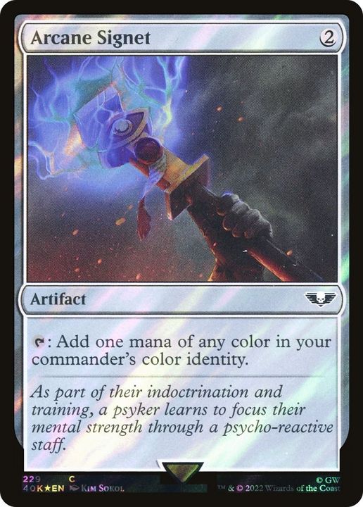 Arcane Signet in the group Magic the Gathering / Types / Artifacts / Artifact at Proxyprinters.com (37149)