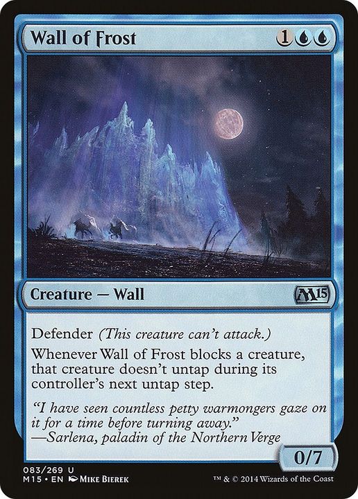 Wall of Frost in the group Magic the Gathering / Types / Colors / Blue at Proxyprinters.com (37181)