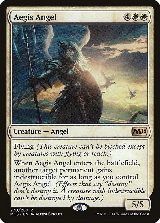 Aegis Angel in the group Magic the Gathering / Sets / Magic 2015 Tokens at Proxyprinters.com (37187)