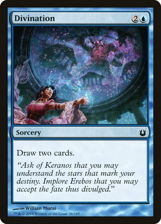 Divination in the group Magic the Gathering / Sets / Born of the Gods at Proxyprinters.com (37201)