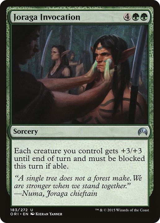 Joraga Invocation in the group Magic the Gathering / Types / Colors / Green at Proxyprinters.com (37216)