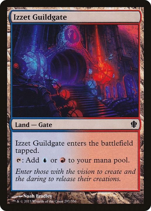 Izzet Guildgate in the group Magic the Gathering / Types / Colors / Colorless at Proxyprinters.com (37219)