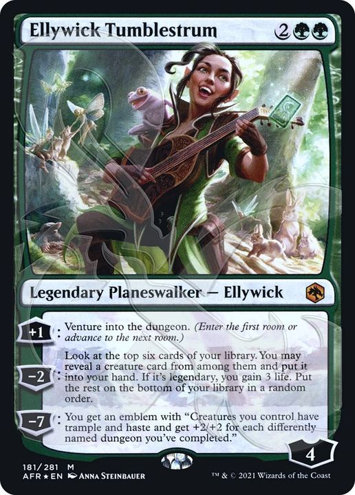 Ellywick Tumblestrum in the group Magic the Gathering / Types / Colors / Green at Proxyprinters.com (37225)