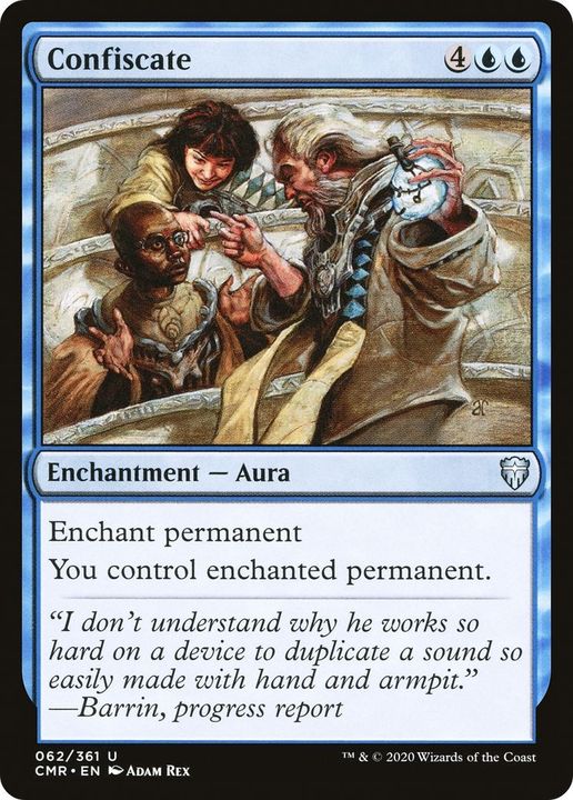 Confiscate in the group Magic the Gathering / Types / Colors / Blue at Proxyprinters.com (3723)