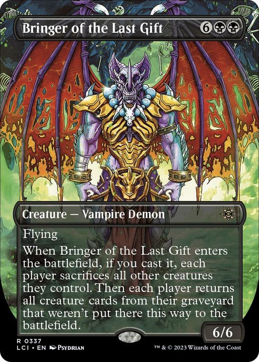 Bringer of the Last Gift in the group Magic the Gathering / Types / Colors / Black at Proxyprinters.com (3724)