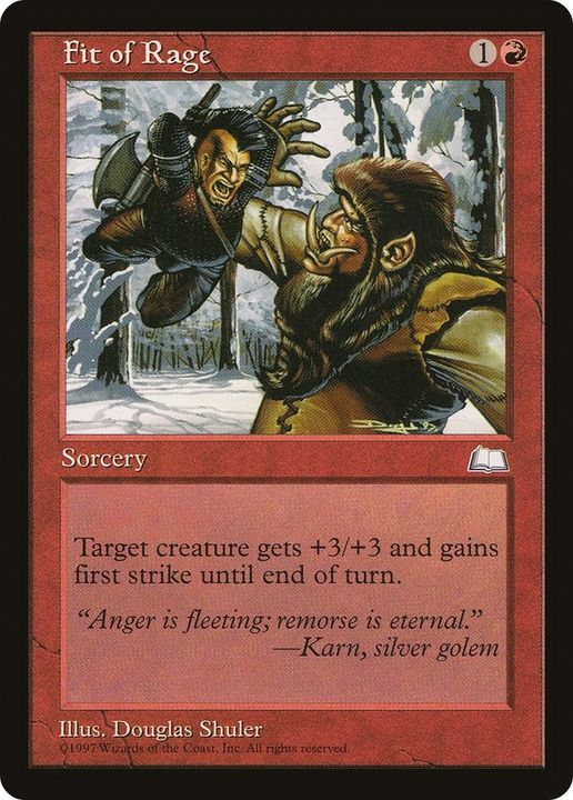 Fit of Rage in the group Magic the Gathering / Sets / Welcome Deck 2016 at Proxyprinters.com (3726)