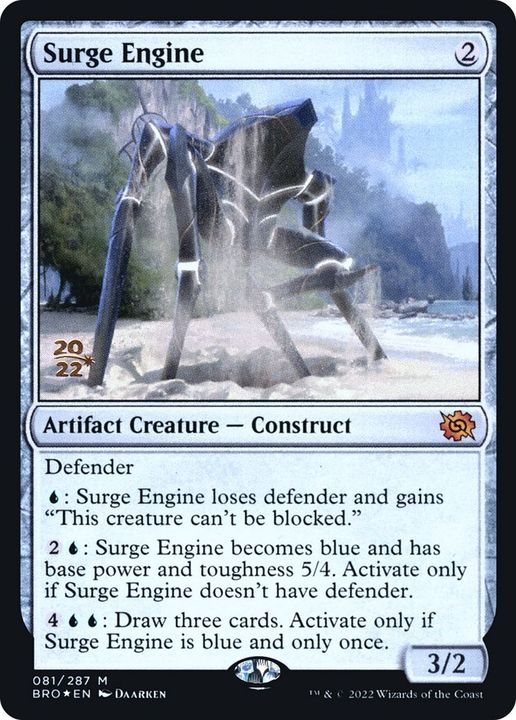 Surge Engine in the group Magic the Gathering / Types / Colors / Colorless at Proxyprinters.com (37270)