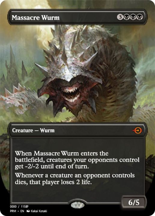 Massacre Wurm in the group Singles at Proxyprinters.com (37272)