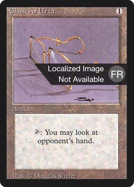 Glasses of Urza in the group Advanced search at Proxyprinters.com (37273)