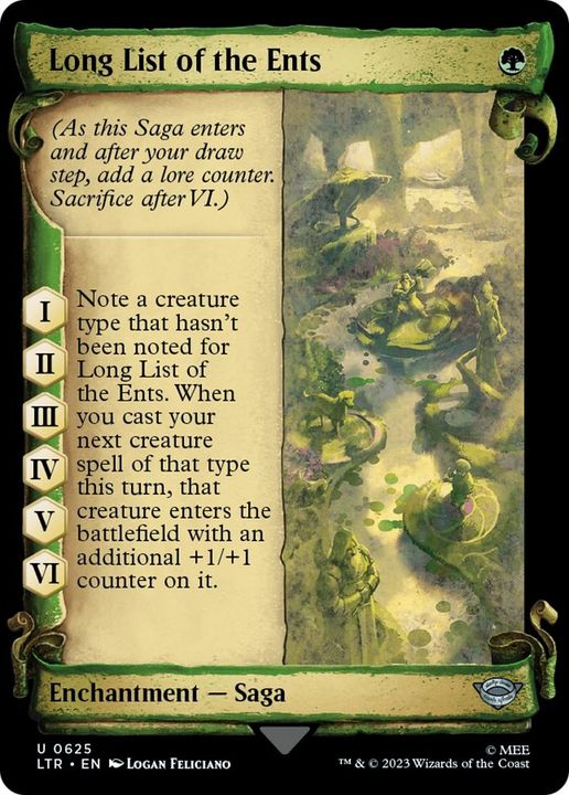 Long List of the Ents in the group Magic the Gathering / Types / Colors / Green at Proxyprinters.com (37276)