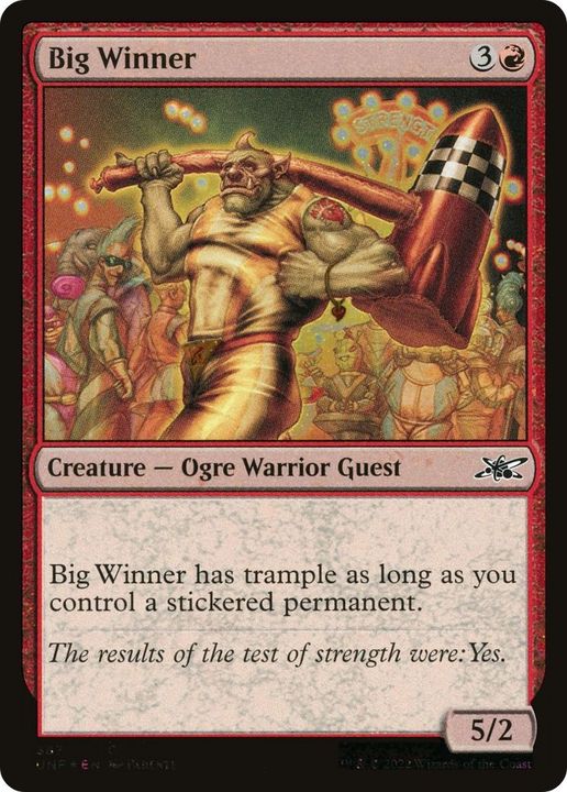 Big Winner in the group Magic the Gathering / Types / Creatures / Warrior at Proxyprinters.com (37295)