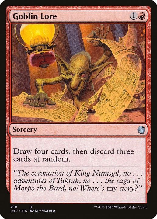 Goblin Lore in the group Magic the Gathering / Sets / Jumpstart at Proxyprinters.com (37303)