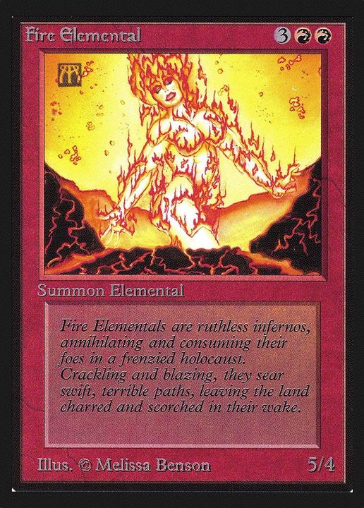 Fire Elemental in the group Magic the Gathering / Sets / Intl. Collectors' Edition at Proxyprinters.com (37305)