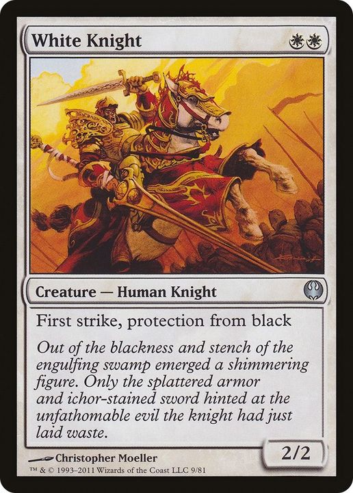 White Knight in the group Magic the Gathering / Types / Creatures / Human at Proxyprinters.com (37306)