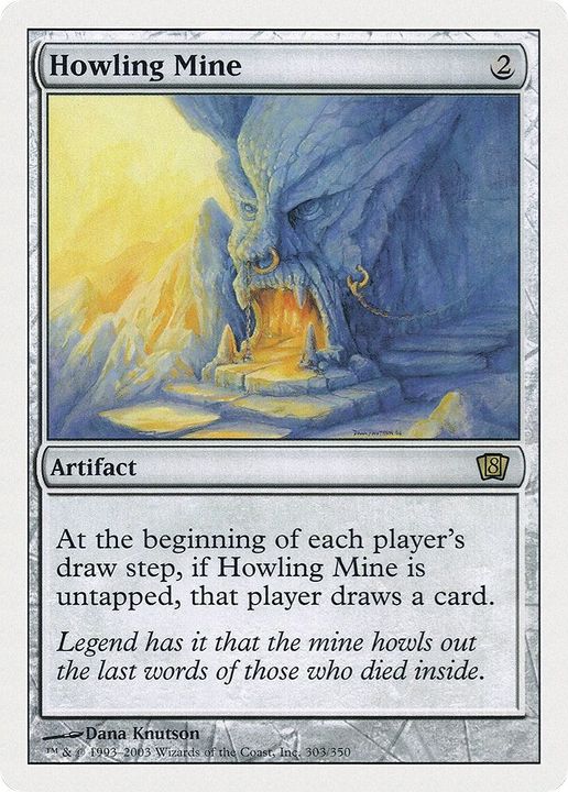 Howling Mine in the group Magic the Gathering / Types / Artifacts / Artifact at Proxyprinters.com (37309)