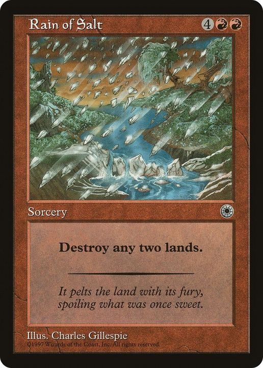 Rain of Salt in the group Magic the Gathering / Types / Colors / Red at Proxyprinters.com (37329)