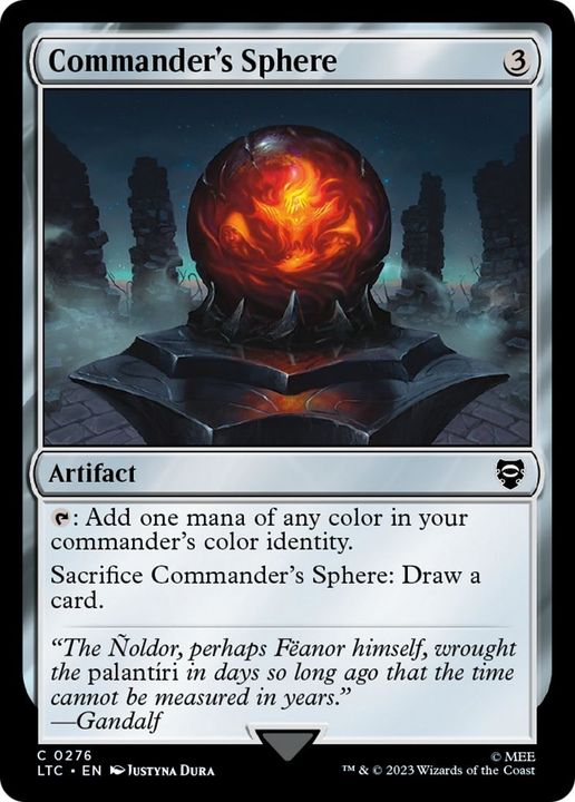 Commander's Sphere in the group Magic the Gathering / Sets / Tales of Middle-earth Commander at Proxyprinters.com (37331)