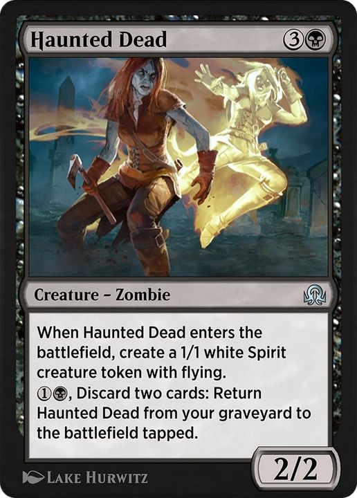 Haunted Dead in the group Magic the Gathering / Sets / Shadows over Innistrad Remastered at Proxyprinters.com (37334)