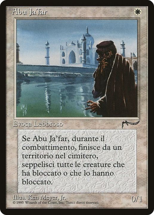 Abu Ja'far in the group Magic the Gathering / Types / Creatures / Human at Proxyprinters.com (37339)