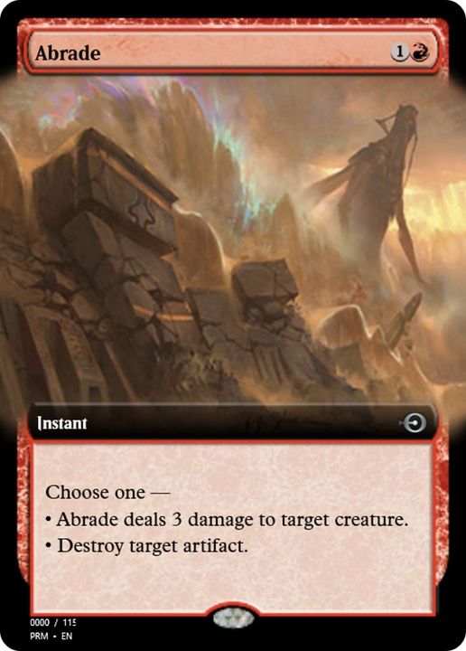 Abrade in the group Magic the Gathering / Types / Colors / Red at Proxyprinters.com (37341)