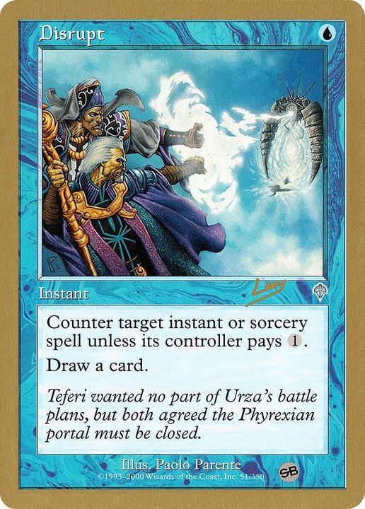 Disrupt in the group Magic the Gathering / Types / Colors / Blue at Proxyprinters.com (37342)