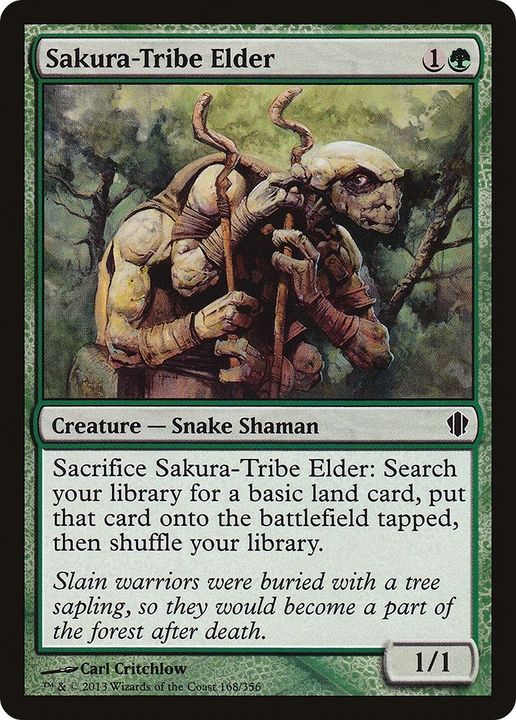 Sakura-Tribe Elder in the group Magic the Gathering / Types / Colors / Green at Proxyprinters.com (37350)