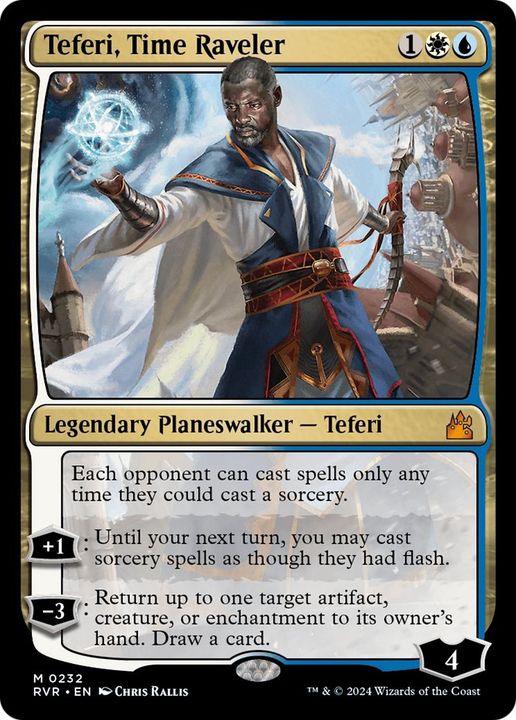 Teferi, Time Raveler in the group Magic the Gathering / Types / Colors / Multicolors / U, W at Proxyprinters.com (37359)