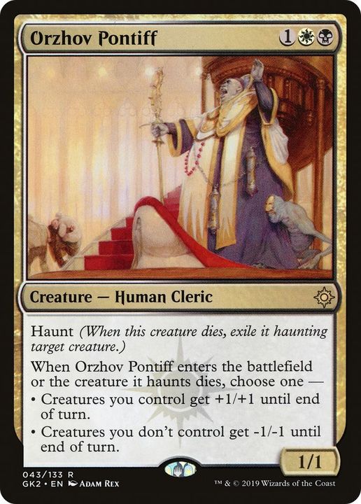 Orzhov Pontiff in the group Magic the Gathering / Types / Colors / Multicolors / B, W at Proxyprinters.com (37362)