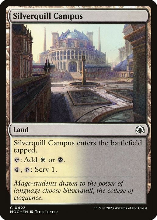 Silverquill Campus in the group Magic the Gathering / Types / Colors / Colorless at Proxyprinters.com (37363)