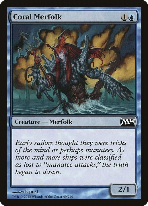 Coral Merfolk in the group Singles at Proxyprinters.com (3739)