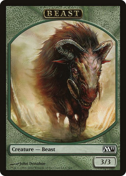 Beast in the group Magic the Gathering / Sets / Magic 2012 Tokens at Proxyprinters.com (37400)