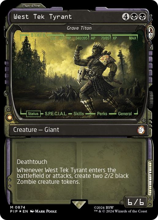 Grave Titan in the group Magic the Gathering / Types / Colors / Black at Proxyprinters.com (37401)